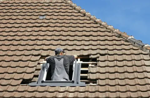 Pose de velux à Talais